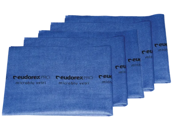 Panno blu microfibra