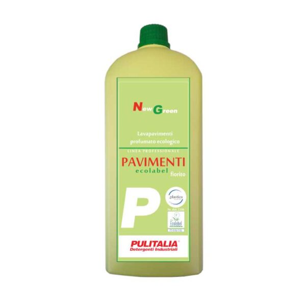 Detergente pavimenti ECO - NEW GREEN PAVIMENTI ECOLABEL 1LT